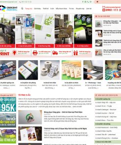 Mẫu Website In Ấn