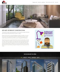 Web công ty kiến trúc