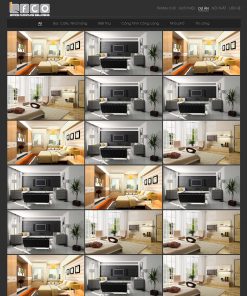 Mẫu web kiến trúc 01