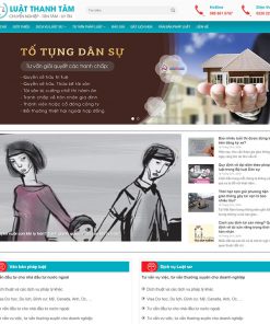 Theme wordpress công ty luật 01