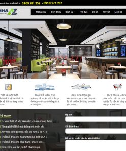 Web thiết kế nhà